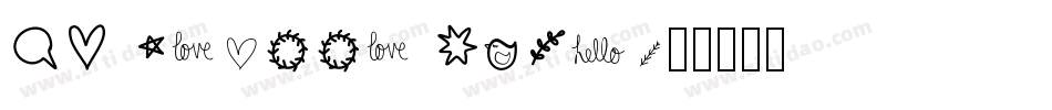 LA Street Kids字体转换